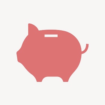 Piggy bank icon, finance, flat | Free Icons - rawpixel