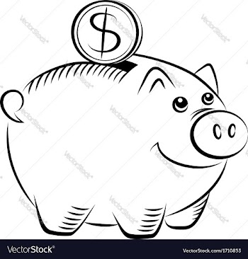  					Piggy bank icon vector&nbsp;image														