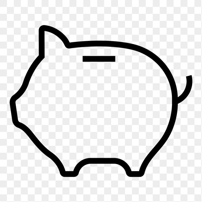 Piggy bank png icon sticker, | Free Icons - rawpixel