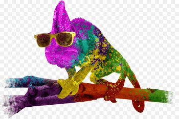 Pigment Chameleons Reptile Color Purple - purple 