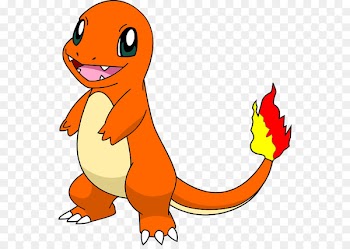 Pikachu, Charmander, Ash Ketchum, Cartoon, Orange PNG