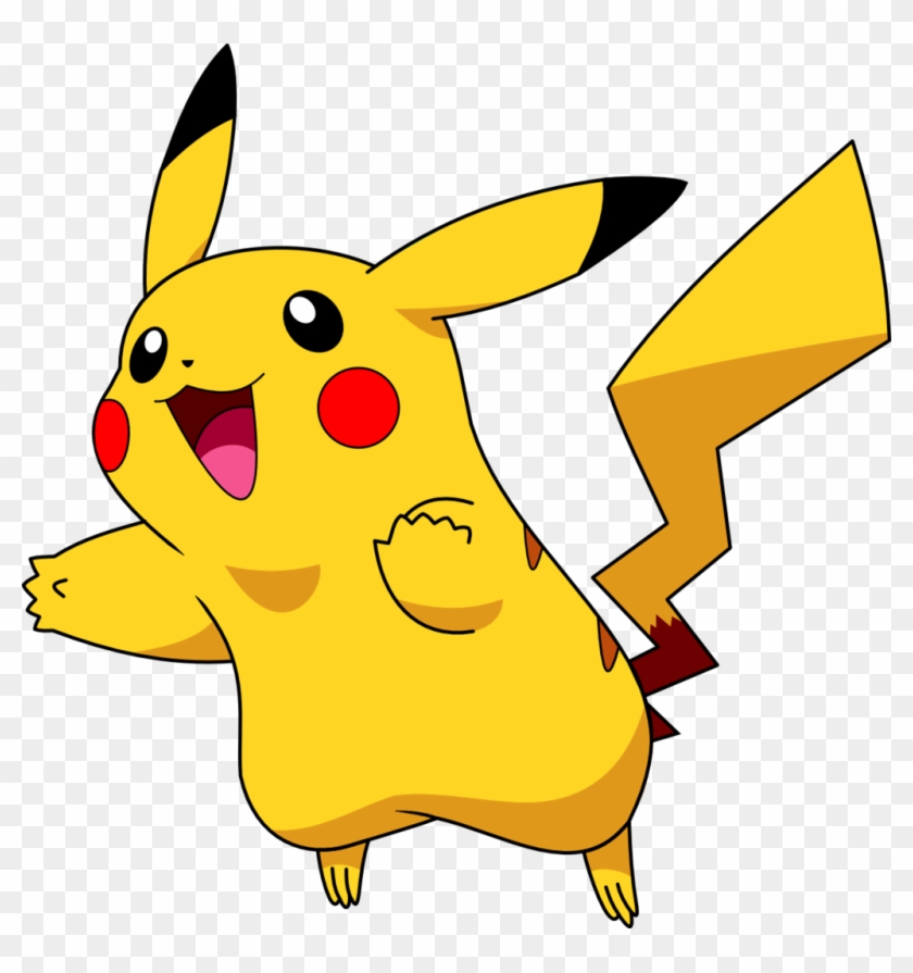 Pikachu Clipart Happy - Pikachu Vector