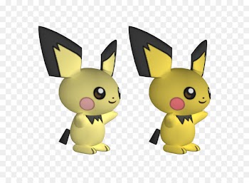 Pikachu Pichu FBX 3D modeling 3D computer graphics - pikachu 
