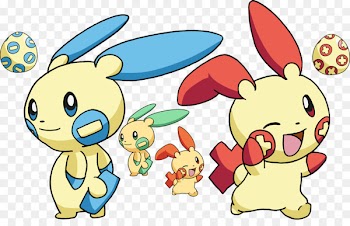 Pikachu Pokémon X and Y Minun Plusle Pachirisu - pikachu 
