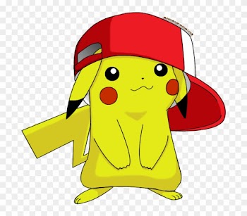 Pikachu With Hat Drawing - Pikachu Wallpaper Hd