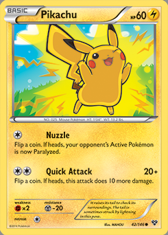Pikachu | XY | TCG Card Database | Pokemon.com