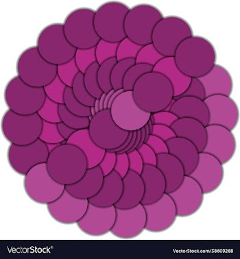 pile circular circles