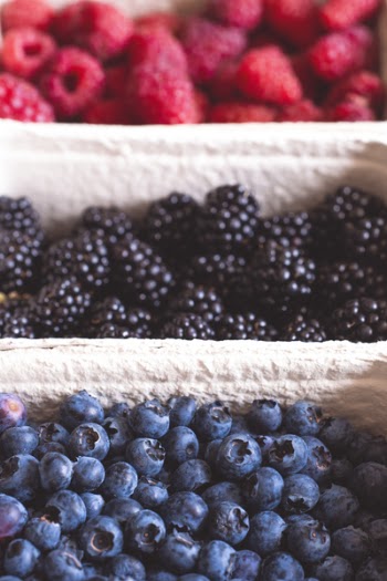 Pile of Blue Berries