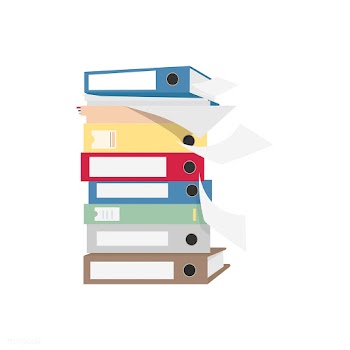 Pile of files and folders graphic illustratio.. | Free stock vector - 429528