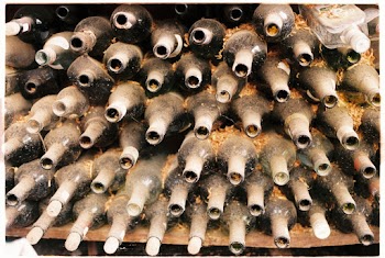 Pile of Glass Bottles