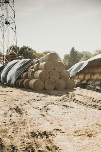 Pile of Hay Bales