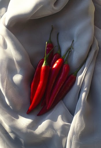 Pile Of Hot Peppers