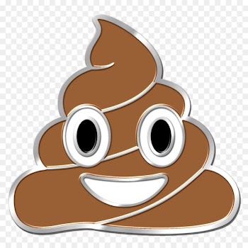 Pile of Poo emoji Bumper sticker Decal - Emoji 