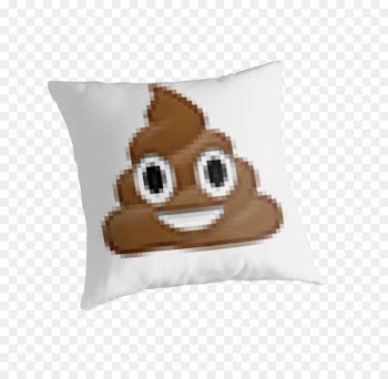 Pile of Poo emoji Feces Shit Cushion - Emoji 