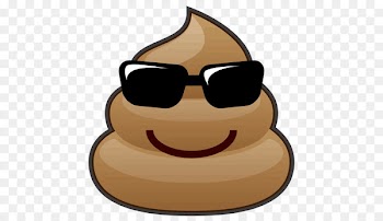 Pile of Poo emoji Feces Sticker - Emoji 