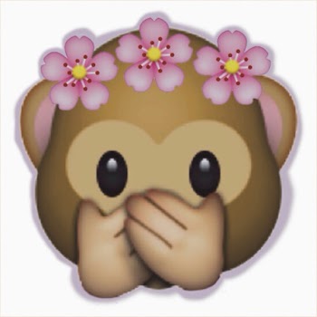 Pile of Poo emoji Sticker Flower Monkey - Emoji 