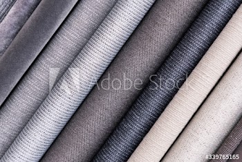 Pile of textiles background