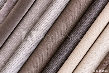 Pile of textiles background