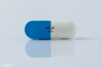 Pill for viral disease on a white background | Free  photo - 2299332