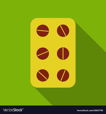 Pill medical capsule isometric vector image