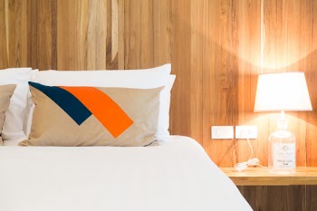 Pillow on bed