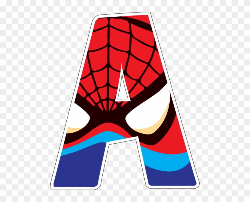 Pillow- Superhero Letters For Name - Spider-man