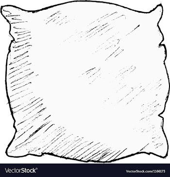 Pillow vector image