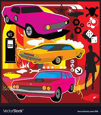 Pimp my ride vector image