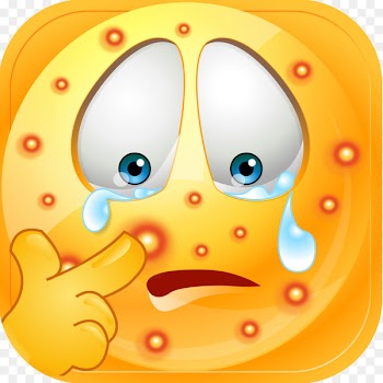Pimple Acne Emoji Emoticon Smiley - Emoji 