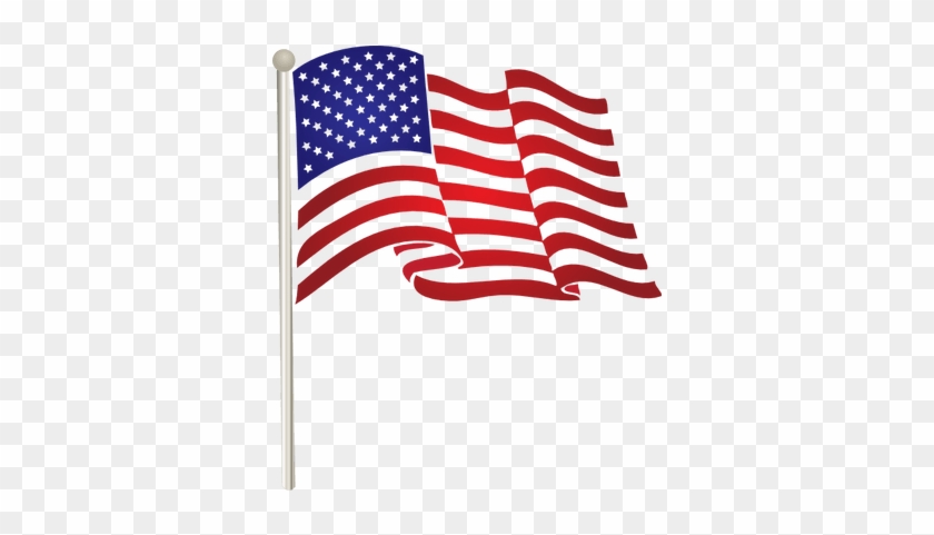 Pin American Flag Clip Art - Usa Flag Transparent Background