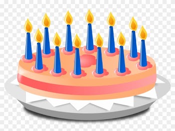 Pin Anniversary Clipart Royalty Free Wedding Clip Art - Birthday Cake With 13 Candles On It Clipart