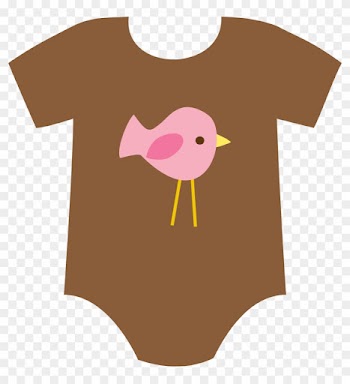 Pin Baby Shirt Clip Art - Baby Onesie Cartoon Clip