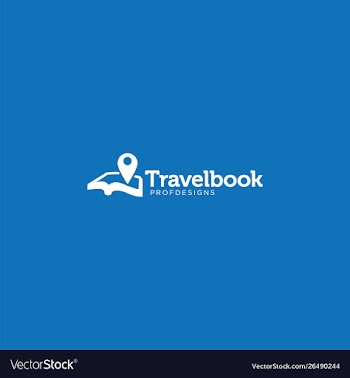 Pin book maps travel find vector image