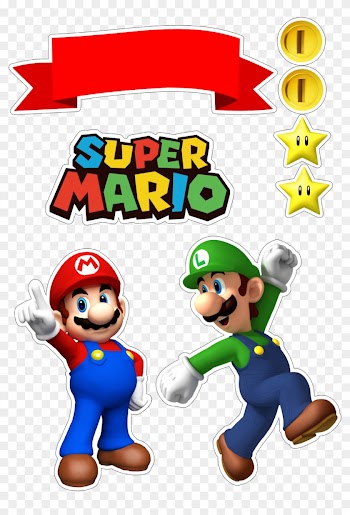 Pin By Ana Karla On Topos De Bolo - Topo De Bolo Super Mario