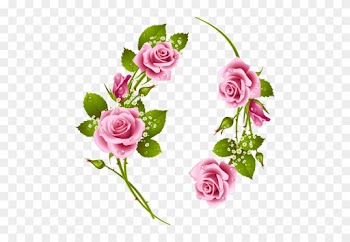 Pin By Carmen Dungan On Flowers Pinterest Roses Clip - Rose Frame