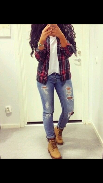 Pin by ChiliPili on Style | Outfits, Fall outfits, Flannel outfits