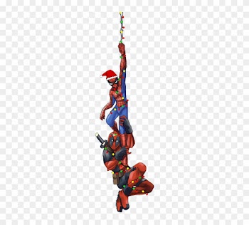 Pin By Christian Mutz On Deadpool - Deadpool Spiderman Merry Christmas