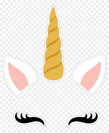 Pin By Gabriela Garcia On Clipart - Cuerno De Unicornio Molde