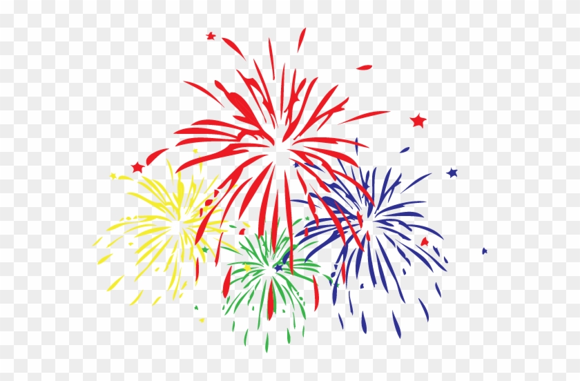 Pin Fireworks Clipart Transparent Background - Clip Art