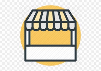 Pin Food Stand Clipart - Food Stand Vector Png