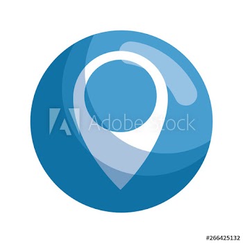 pin pointer location icon