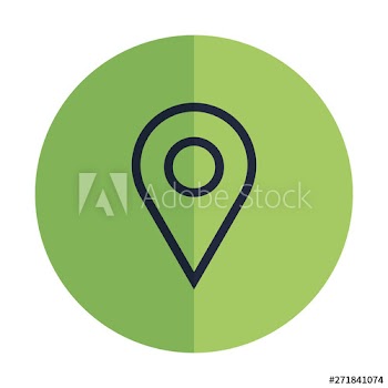 pin pointer location icon