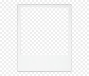 Pin Polaroid Clip Art - Black Picture Frame Template