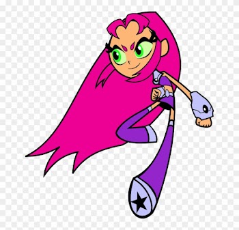Pin Starfire Clipart - Teen Titans Go Starfire Vector