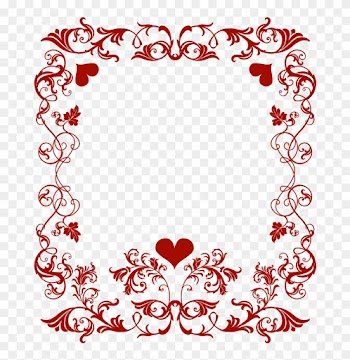 Pin Valentine Images Free Clip Art - Valentines Day Border Png