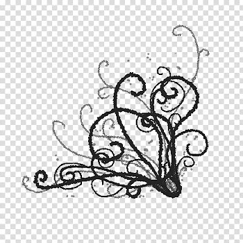 Pinceles, gray floral border frame transparent background PNG clipart