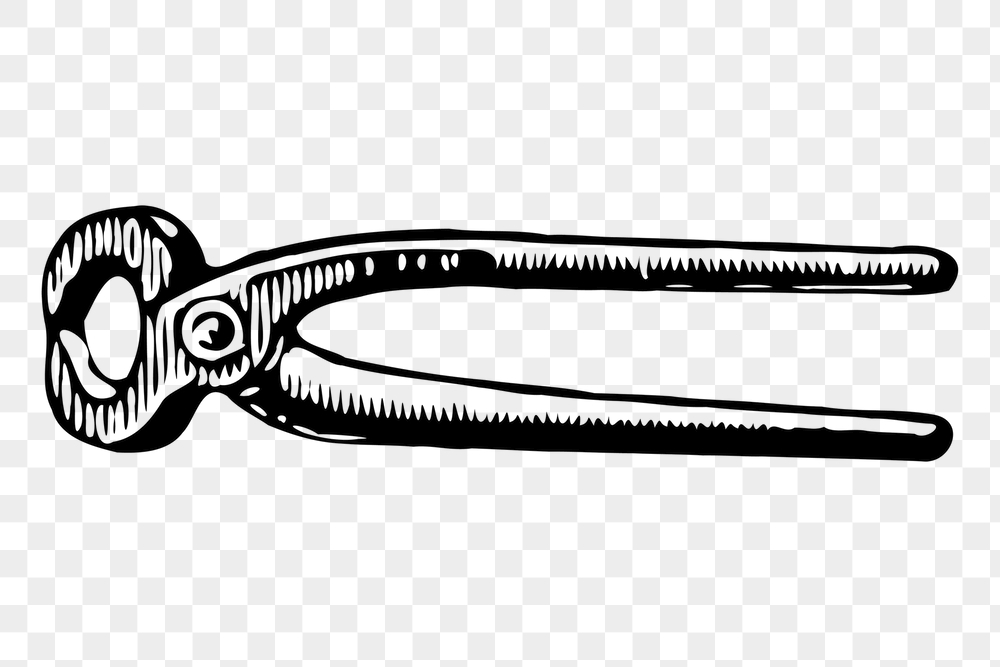 Pincers png sticker, tool vintage | Free PNG - rawpixel