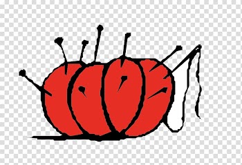Pincushion Sewing needle , Abstract pumpkin transparent background PNG clipart