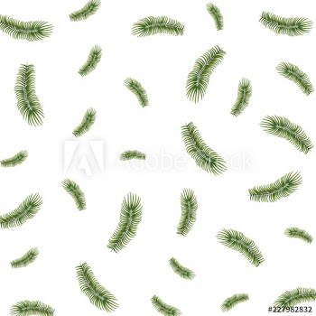 pine branch christmas pattern