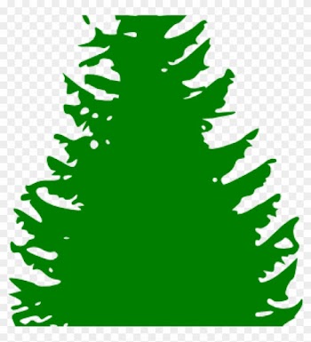 Pine Tree Clip Art Pine Tree Green Clip Art At Clker - Pine Tree Silhouette Vector